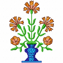 Flowers Embroidery Design 9